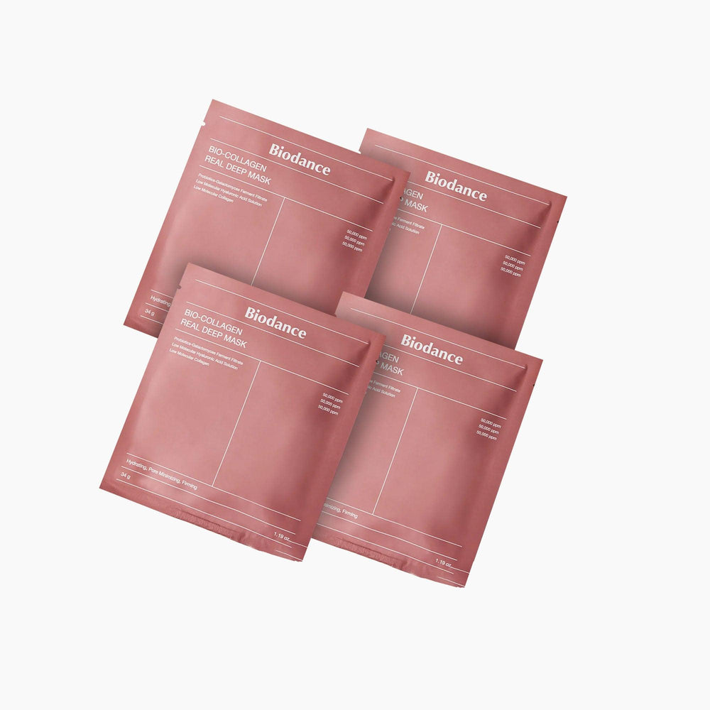 BIODANCE — Bio-Collagen Real Deep Mask, 4 masques